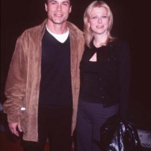 Rob Lowe and Sheryl Berkoff at event of Kissing a Fool 1998