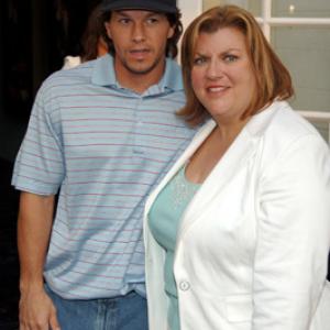 Mark Wahlberg and Gail Berman at event of Four Brothers (2005)