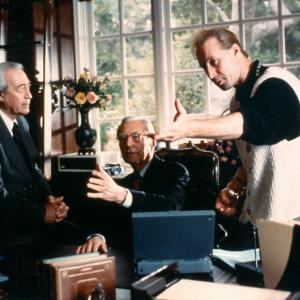 Berris directs the late CIA Chief William Colby and actor James Karen in the epic interactive spy thriller Spycraft.