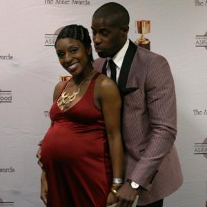Ahmed Best and his wife