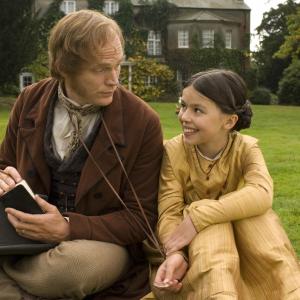 Still of Paul Bettany and Martha West in Creation 2009