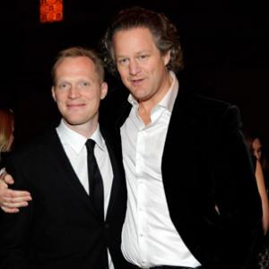 Florian Henckel von Donnersmarck and Paul Bettany at event of Turistas 2010