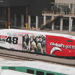 Train 48 TV series promo campaign.