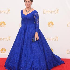 Mayim Bialik at event of The 66th Primetime Emmy Awards 2014