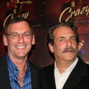 Rick Bieber and Ray Scherr at the premiere for Crazy