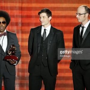 Latin GRAMMY Awards 2013  Alex Cuba and directors Christian Bielz and Taylor Fox accept award for Best Short Form Music Video for Eres Tu