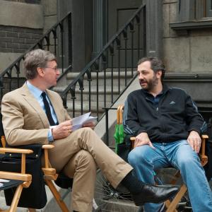 Still of Judd Apatow and Paul Feig in Sunokusios pamerges (2011)