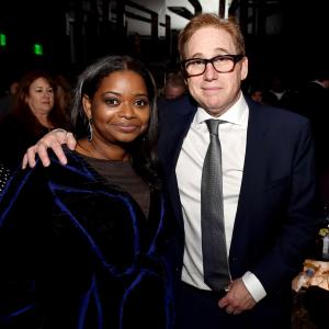 Mike Binder and Octavia Spencer at event of Black or White 2014