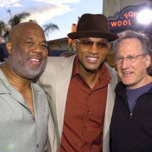Will Smith, Michael Mann and Howard Bingham at event of I, Robot (2004)