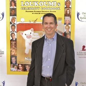 Gregg Binkley at the Launch of Loukoumi's Celebrity Cookbook Benefiting St. Jude (Treehouse Social Club)