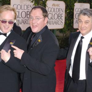 John Lasseter, Brad Bird and John Walker