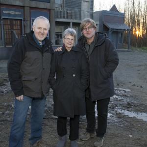 Executive Producers Michael Landon Jr and Brian Bird and author Janette Oke