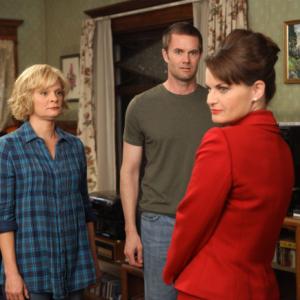 Still of Martha Plimpton Mary Birdsong and Garret Dillahunt in Mazyle Houp 2010