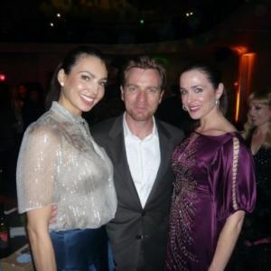 Actor Ewan McGreggor and Actress Danielle Bisutti at 2009 Go Campaigns Go Go Gala honoring Blake Mycoskie founder and Chief Shoe Giver of TOMS Shoes at Social Hollywood on November 20 2009 in Hollywood California