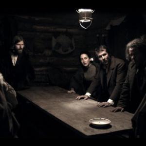 Crispan Glover, Catherine Black, Cary Wayne Moore, Alison Haislip, Mark Boone Junior and Christian Kane in The Donner Party