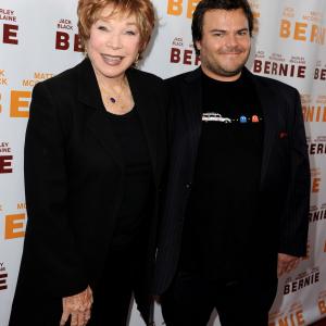 Shirley MacLaine and Jack Black at event of Bernie 2011