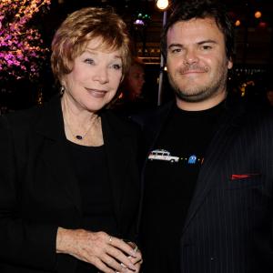 Shirley MacLaine and Jack Black at event of Bernie (2011)
