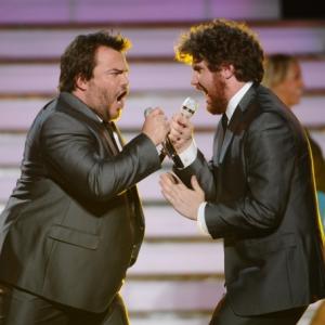 Still of Jack Black and Casey Abrams in American Idol The Search for a Superstar 2002