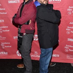 James Marsden and Jack Black at event of The D Train (2015)