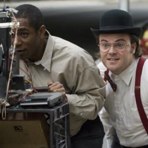 Still of Yasiin Bey and Jack Black in Be Kind Rewind (2008)