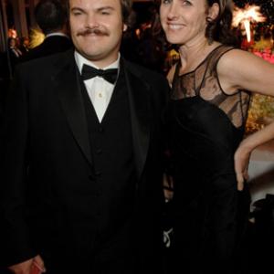 Jack Black and Molly Shannon at event of King Kong (2005)