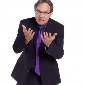 Still of Lewis Black in Root of All Evil (2008)