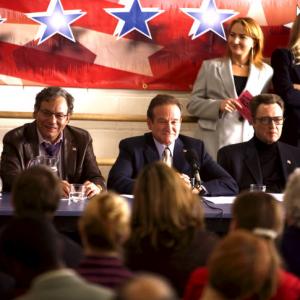 Still of Robin Williams, Christopher Walken and Lewis Black in Man of the Year (2006)