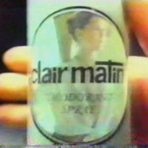 Desoderante Claire Martin commercial