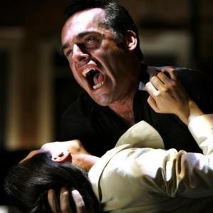 Still of Paul Blackthorne and Rhona Mitra in The Gates 2010