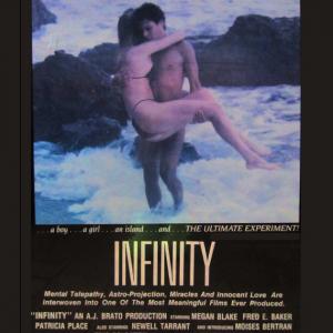 Infinity Poster shot in Costa Rica starring Megan Blake