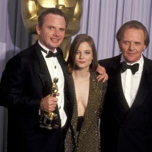 Jodie Foster Anthony Hopkins and Michael Blake