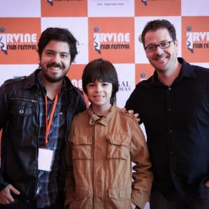 Cardboard Camera Irvine International Film Festival 2013  with director Carlo Olivares Paganoni and producer Justin Wells