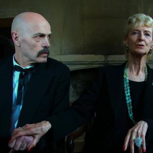 Olegar Fedoro and Caroline Blakiston as Kilov and mother in For Elsie