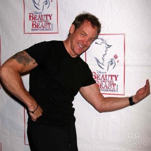 Steve Blanchard at Beauty  the Beast Closing night