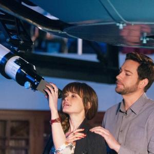 Still of Alexis Bledel and Zachary Levi in Remember Sunday (2013)