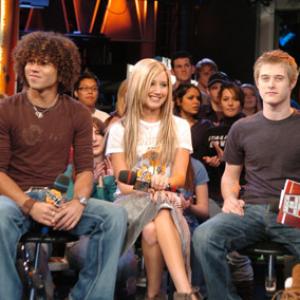 Corbin Bleu, Ashley Tisdale and Lucas Grabeel at event of High School Musical (2006)