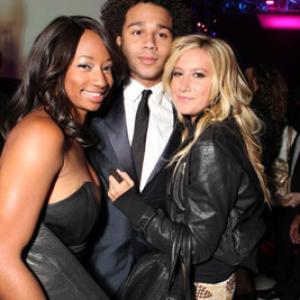 Corbin Bleu, Monique Coleman and Ashley Tisdale at event of This Is It (2009)