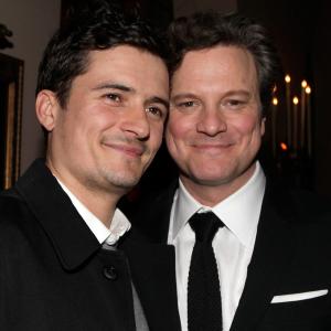 Colin Firth and Orlando Bloom