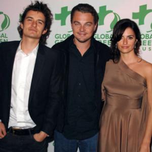 Leonardo DiCaprio, Penélope Cruz and Orlando Bloom
