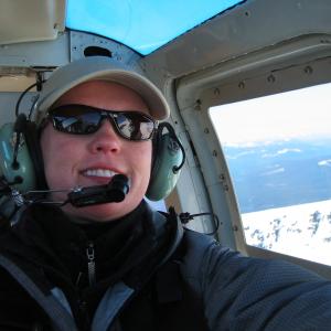 Flying to work as set supervisor on a glacier in Northern Canada Awesome office! Eight Below