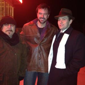 Eric St. John with Director Pece Dingo and actor Jackson Rathbone filming THE CONCERTO.