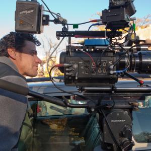 Director Lawrence Blume lines up a shot for Tiger Eyes