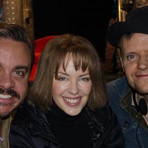 Lee Boardman, Kylie Minogue, Marc Warren. Sky Playhouse 
