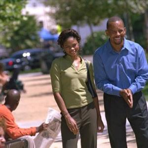 Still of Michael Boatman and Kimberly Elise in Woman Thou Art Loosed (2004)