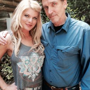 On set working with the amazing Bill Moseley for the feature film Dark Roads 79