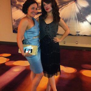 Katie Boland and TommieAmber Pirie at the Canadian Screen Awards