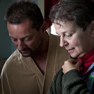Randy Boliver and Marlane OBrien in Cloudburst