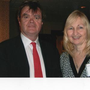 Garrison Keillor and Martha Bolton, keynote speakers at the Erma Bombeck Writers Conference