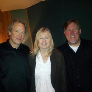 The team behind The Confession Musical, and Half-Stitched, the Musical-- Dan Posthuma, Martha Bolton, and Wally Nason