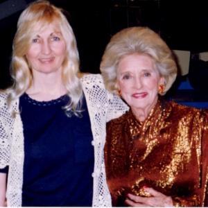 Martha Bolton and Dolores Hope, 1993
